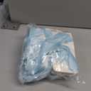 HADEEONG 50pcs Baby Shower Party Favor Boxes, 2.4 x 2.4 inch Small Candy Gift Treat Boxes Footprint Design for Kids Birthday Baby Shower Guests Wedding Party Supplies with Ribbon, Blue