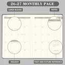 Planner 2026-2027 - Weekly & Monthly 2026-2027 Planner with Pen Loop, Jul 2026 - Jun 2027, to Achieve Your Goals & Improve Productivity, Thick Paper, 40 Note Pages, Inner Pocket, 5.75" x 8.25" - Grey