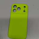 LOVE 3000 Designed for iPhone 17 Pro Case, Premium Silicone [Compatible with Magsafe][Soft Anti-Scratch Microfiber Lining] Shockproof Protective Phone Case for Men Women 6.3", Fluorescent Green