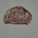 Doitory Adjustable Silk Bonnet Double Layer Satin Bonnet Hair Bonnet for Sleeping Bonnets for Women Hats Curly Natural Hair, Blush Pink