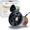 Italia Diffon Supreme Diffuser & Curly Hair Dryer - XL Diffuser for Long Waves, Curls, Coils - Cool Button - Anti-Frizz Technology