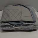 NS YOLO Full Coverage Leather Car Seat Covers,Waterproof Seat Covers for Cars,SUVs Pick-up Truck, Car Seat Cushion,Car Seat Protector,Front Seat Cover,Grey Seat Cover with 2 Seats (Front Pair(driver and passanger-2 seats))