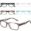 Gaoye Professional Reading Glasses for All Day - Computer Readers with Blue Light Protection - Value Pack, +0.5