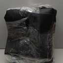 SecosAutoparts Driver Side Bottom and Top Lean Back Replacement Perforated Leather Seat Cover Black Compatible with Ford F-150 Lariat 2015-2017 Compatible with Ford F250 F350 Lariat XLT 2017-2022