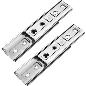 Sofa Latch,Bed Replacement Parts,Heavy Duty Connector Bracket Interlocking Tapered Hardware Accessories Furniture Connector for Furniture, Sofa, Bed (2 Pairs)
