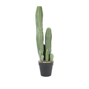 Artificial Cactus Fake Cacti 24" Faux Potted Cactus Plants for Home Store Office Decoration