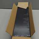 BAYKA Wall Mounted Floating Shelves, Wood Floating Wall Shelf for Books & Decor, Small Space-Saving Display & OrganizerBlackSet of 3 (16-inch Mixed)