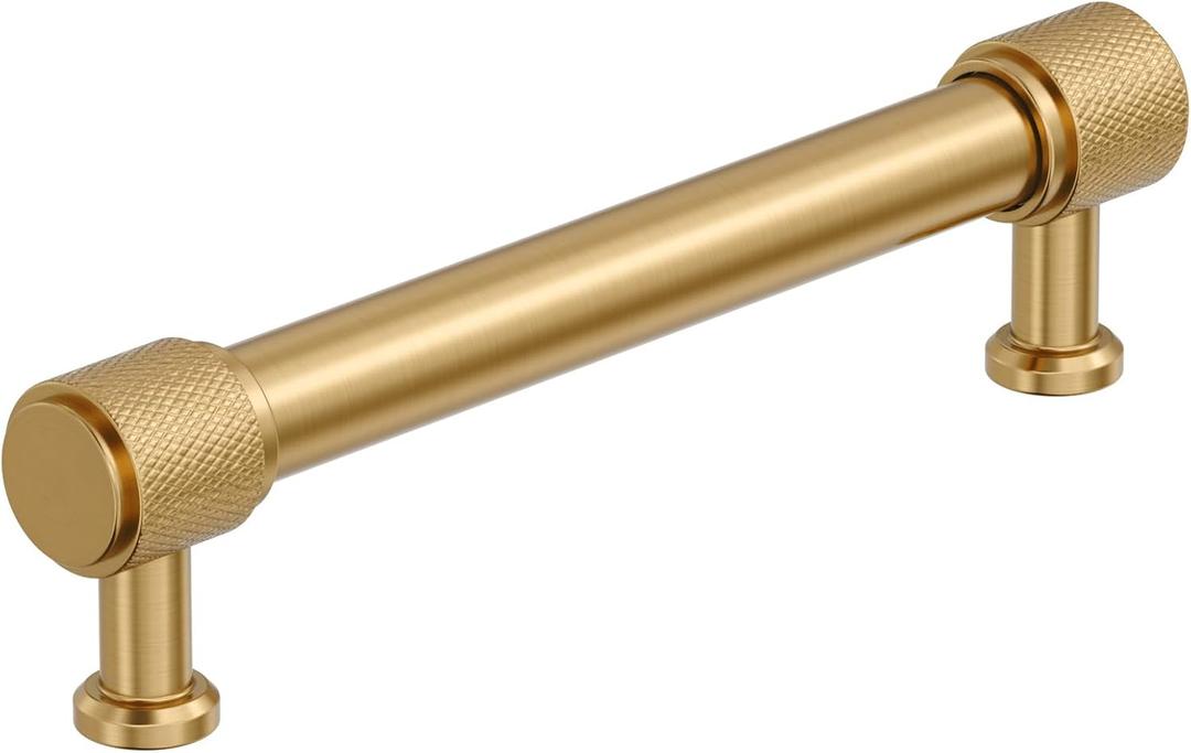 Amerock Faraday 5-1/16 inch (128mm) Center-to-Center Champagne Bronze Cabinet Pull, BP37744CZ