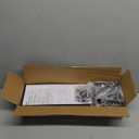 BAYKA Wall Mounted Floating Shelves, Wood Floating Wall Shelf for Books & Decor, Small Space-Saving Display & OrganizerBlack, Set of 4 (16-inch Mixed)