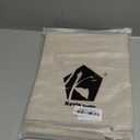 Kevin Textile Table Mats Set of 4 Heat Resistant Washable Placemats for Parties Buffet Dinner, 13 x 19 inches, Light Beige