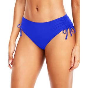 Daci Women Mid Waist Bikini Bottoms - Full Coverage Swim Bathing Suit Bottom Side Tied Swimsuit Bottoms, Size: XL