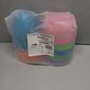 JOYIN 10" Jumbo Easter Eggs, 6PCS Colorful Plastic Giant Eggs Empty Fillable for Easter Filling Treats Party Favor Hunt Classroom Prize Supplies Decoration