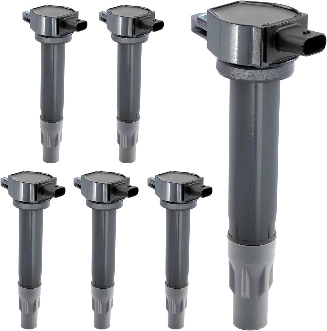 Ignition Coil Packs, Compatible with 2006-2011 Dodge Charger/Challenger/Avenger/Nitro/Caravan, Chrysler Town & Country/300/Sebring & More, Replaces# 4606869ab, 4606869AA, UF502 (6 pcs)