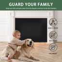 2 x JUIN Fireplace Cover Baby Proof: 39''32'' Baby-Proofing Fire Place Blanket Gas Brick Fireplace Screen Draft Stopper Draft Blocker Insulation Fireplace Covers for The Living Room & Child & Pet