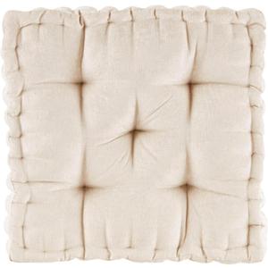 Intelligent Design Azza Floor Pillow, Large Cushions Sitting for Adults, Floor Pillow for Meditation or Yoga, Lustrous Chenille Tufted with Scalloped Edges for Bench/Chair Cushion, 20"x20"x5" Ivory (20"W x 20"L x 5"H, Square Ivory) 2 Pack Intelligent Design Azza Floor Pillow, Large Cushions Sitting for Adults, Floor Pillow for Meditation or Yoga, Lustrous Chenille Tufted with Scalloped Edges for Bench/Chair Cushion, 20"x20"x5" Ivory (20"W x 20"L x 5"H, Square Ivory) 2 Pack