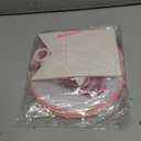 Pink Birthday Decorations - Happy Birthday Pink Banner Paper Pom Poms Star Garland Hanging Swirls Streamer Light Pink Party Decorations for Girls Women