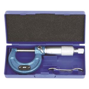 HFS(R) 0-1" Outside Micrometer with 0.0001" Accuracy, Carbide Anvil and Laser-Etched Scale