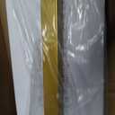Wedding Welcome Sign Stand, 79" Extra-Tall Height - Gold Metal Sign Holder with 6 Leather Straps, Easel Stand for Seating Charts & Event Décor