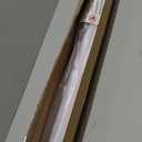 UNISHADES Blinds for Indoor Windows 1" Vinyl L-Shaped Slats Cordless Mini Blinds for Home, 48" W  48" H - White