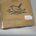 28In Freestanding Birdbaths Bowl Outdoor, Standing Garden Bird Bath Bird Feeder Bowl with Metal Stake, Detachable Decoration Spa Birdfeeder for Garden Patio Yard Lawn, 4 Spiky Feet (Pink)