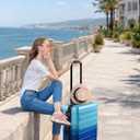 Carry on Luggage 22x14x9 Airline Approved, Expandable 20 Inch Hardside Suitcase with Wheels TSA Lock, PC+ABS Lightweight Carry on Suitcases for Women, CLS-20 In