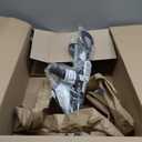 Lightweight Foldable Forearm Crutch, Aluminum Walking Stick,Height Adjustable, Ergonomic Handle with Comfortable Grip 2ZG-02BM (Black)