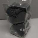 Wironlst Velvet Ornaments for Christmas Tree, 3 Style Flocked Matte Velvet Christmas Ball Ornaments, Shatterproof Decor for Xmas Tree Wedding Holiday Party Home (3.15" 16pcs Black)