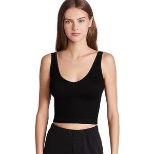 Women's Solid Rib Brami, Size S