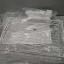 Small Dish Drying Rack, Space Saving Dish Racks for Kitchen Counter, Kitchen Organizer Dish Drainer with Cutlery Holder for Spoons and Forks, 11''W x 15''L, White