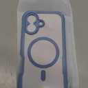 Diaclara Magnetic Designed for iPhone 17 Case 6.3 Inch Full Body Bumper,[Compatible with MagSafe] Military Drop Proof Cover with Built-in Touch Sensitive Anti-Scratch Screen Protector Blue