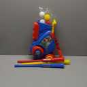 Liberry Toddler Golf Set, Upgraded Kids Golf Cart with Unique Shoulder Strap Design, Indoor Outdoor Sports Toys Gifts for Boys Girls 1 2 3 4 Years Old (Blue)