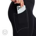 2 x NANJI High Waisted Leggings with Pockets for Women - Tummy Control, Buttery Soft Yoga Pants, Squat Proof Workout Leggings (S, Black)