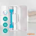 oogiebear: Baby Nose Cleaner & Ear Wax Removal Tool - Safe Booger & Earwax Removal for Newborns, Infants, Toddlers - Dual-Ended - Essential Baby Stuff, Diaper Bag Must-Have, with CASE