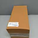 Afloral Distressed Gold Metal Fluted Vase