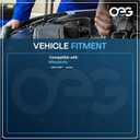 OEG Parts Rear Right Window Regulator Fits Mitsubishi Lancer 2004-2007 Passenger Side; Replaces MR991330, 135-58537RWOM