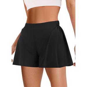 MIHOLL Workout Shorts for Women Athletic Flowy Trendy Summer Casual 2 in 1 Elastic Shorts with Pocket MIHOLL Workout Shorts for Women Athletic Flowy Trendy Summer Casual 2 in 1 Elastic Shorts with Pocket
