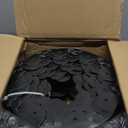 100ft,1.5in Tall Landscape Edging Kit with 150 Spikes, No-Dig Flexible Plastic Edge Border for Landscaping, Lawn, Garden, Flower Beds, Yard, Paver, Playground, Fence, Pathway, Black, 3pack, 33ft Each