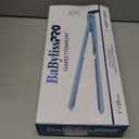 Nano Titanium Ultra-Thin Hair Straightener, Professional Flat Iron for All Hair Types (1 inch, Blue)