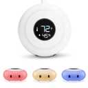 LittleHippo Kelvin Color Changing Night Light, Room Thermometer and Hygrometer (Humidity Monitor) for Nursery, Baby's Bedroom, Child's Room