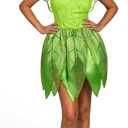 Spooktacular Creations Women Green Fairy Fairytale Dress with Fairy Wings Costume Set for Adult Halloween Costume (Small)
