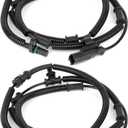 OCPTY 2PCS Front ABS Wheel Speed Sensor Compatible for Dodge Grand Caravan 2012-2020, for Chrysler Town & Country 2012-2016, Ram C/V 2012-2015 - Left/Right Wheel Speed Sensor, ALS2382, 68127990AA/AC