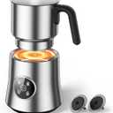 Milk Frother and Steamer, Large Capacity, Electric Frother for Latte
