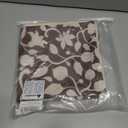 Floral Pillow Covers 20x20, Throw Pillows for Couch, Floral Print Pillow Cover, Decorative Neutral Accent Throw Pillow Covers for Living Room, 2PC, Brown