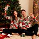 RAISEVERN Christmas Sweatshirt for Men Women Funny Pullover Xmas Top