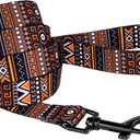 CollarDirect Aztec Dog Leash Nylon Tribal Pattern Cat Pet Leashes for Small Medium Large Dogs Puppy Lead 5 FT Long for Walking (Pattern 3, S, New)