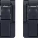 Pelican Replacement Push Button Latches, Medium, Black (Set of 2)