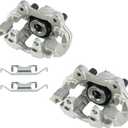Rear Left & Right Brake Calipers Fit for Dodge Durango 2011-2020 V6 3.6L/ V8 5.7L, Jeep Grand Cherokee WK2 2011 2012 2013 2014 2015 2016 2017 2018 2019 2020 18-B5300 18-B5301