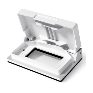 ELEGRP Horizontal Outdoor Cover for Decotative Receptacles, Weatherproof Wall Plate, Outdoor Electrical Outlet Cover, Standard Size 1-Gang 4.77” x 2.97”, Thermoplastic, 1 Pack, White