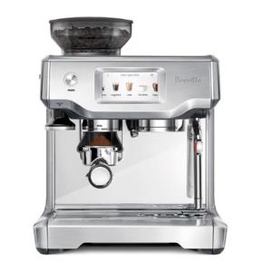 Breville BES880BSS Barista Touch Espresso Machine, Brushed Stainless Steel
Pull barista-quality espresso shots, lattes and cappuccinos at home with semi-automatic coffee maker with built-in grinder