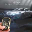 for VW Volkswagen Key Fob Cover, Soft TPU Protection Key Fob Case Compatible with VW Golf Alltrack Atlas Jetta Passat Arteon Tiguan Smart Car Key Accessories (Gold Black)